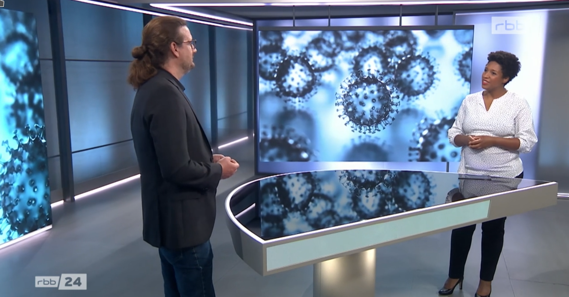 Im RBB24 Interview